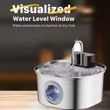 Fuente de agua automática e inteligente para mascotas de 3,2 L con filtro.