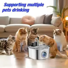Fuente de agua automática e inteligente para mascotas de 3,2 L con filtro.